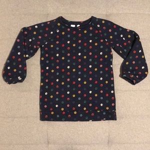 Girls GAP Kids emoji sweatshirt tunic